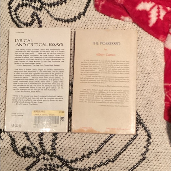 2 Albert Camus Books, Literature: Lyrical And Critical Essays, The Possessed - Picture 5 of 5